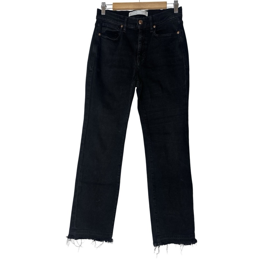 AYR  Straight Jeans‎ Women's Size 29 Black Stretch Classic